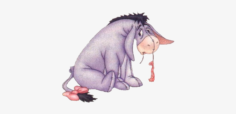 Eeyore Balloon, transparent png