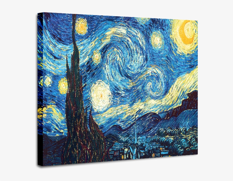 The Starry Night, June 1889 Van Gogh - Diamond Painting Van Gogh, transparent png