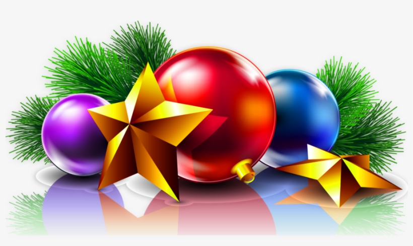 Transparent Christmas Balls And Stars Clipart Picture - Christmas Stars Images Png, transparent png