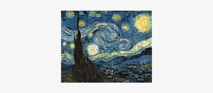 Screen 3 On Flowvella - Van Gogh Starry Night, transparent png