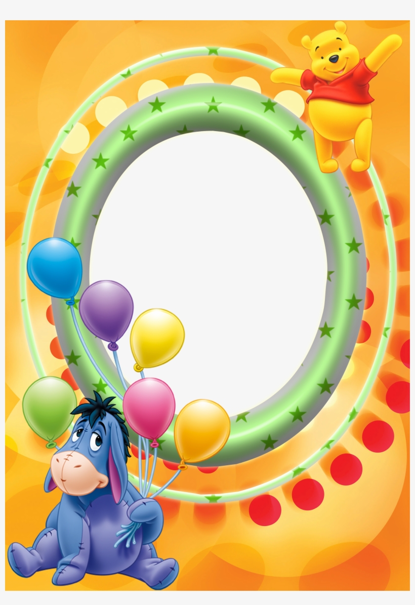Eeyore Frames, transparent png