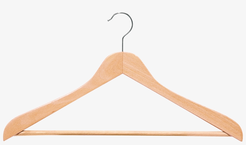 Picture Royalty Free Stock Shaped Hangers Beech Wood - Clothes Hanger, transparent png