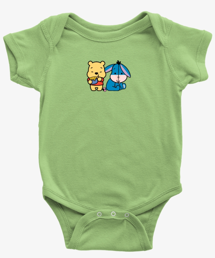 Baby Pooh And Eeyore - Rock What I Got Onesie, transparent png