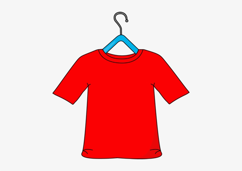 Shirt On Hanger Clipart Hanger With Clothe Clipart 464x500 PNG