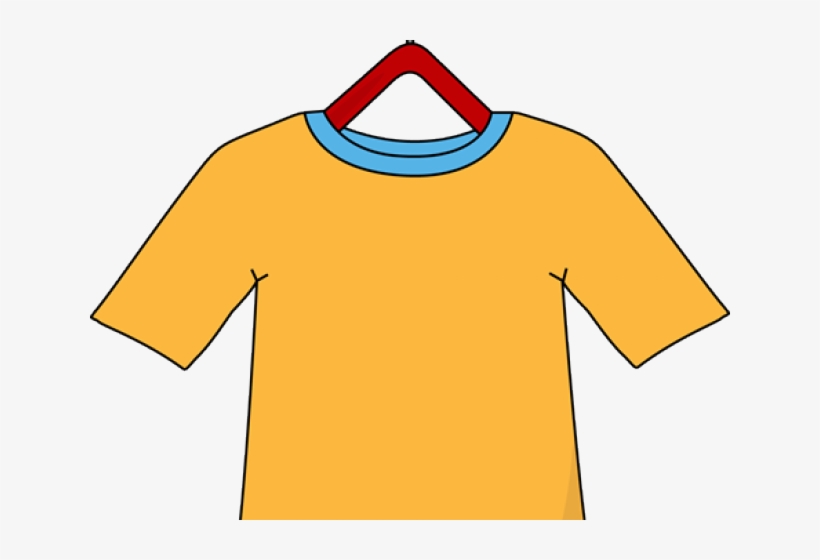 Shirt Clipart Hanger - Clothing, transparent png