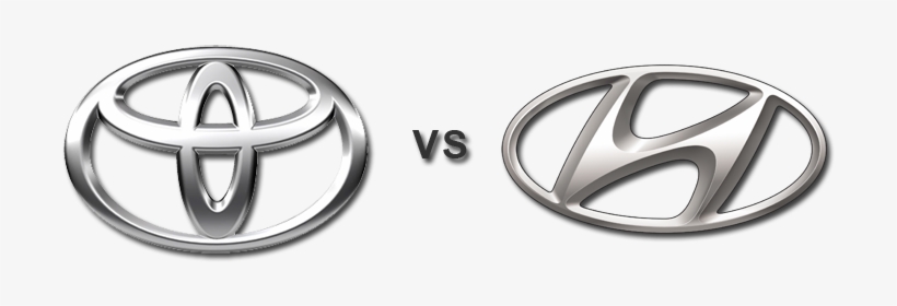 Download Transparent Hyundai Logo Transparent Png - Toyota Vs Hyundai ...