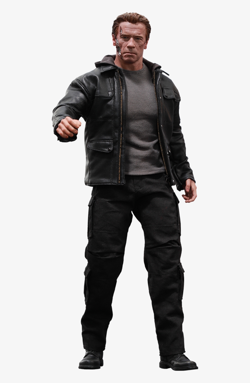 59" Terminator Sixth Scale Figure T-800 Guardian - Hot Toys T-800 Guardian, transparent png