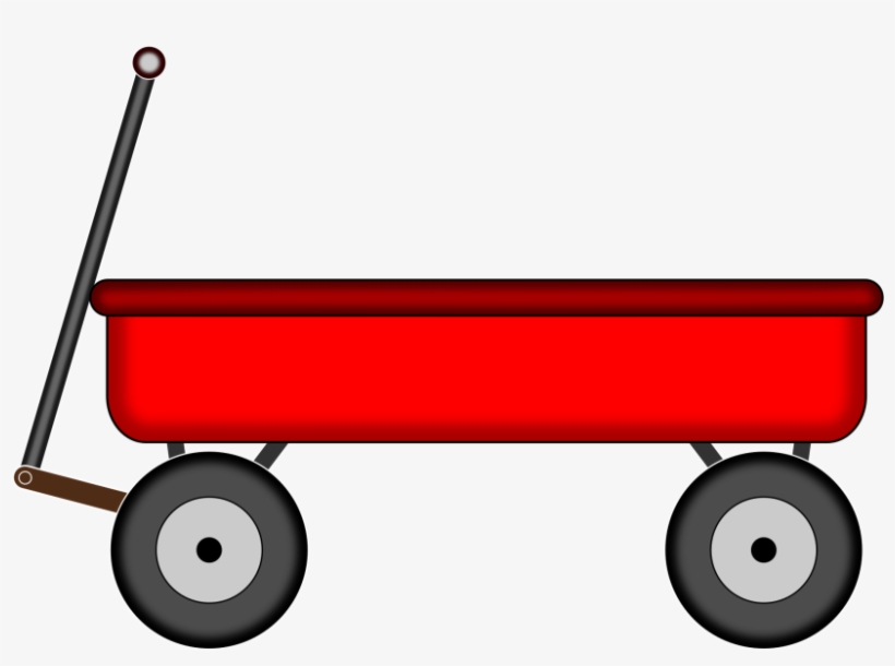 Wagon Png Picture - Clip Art Red Wagon, transparent png