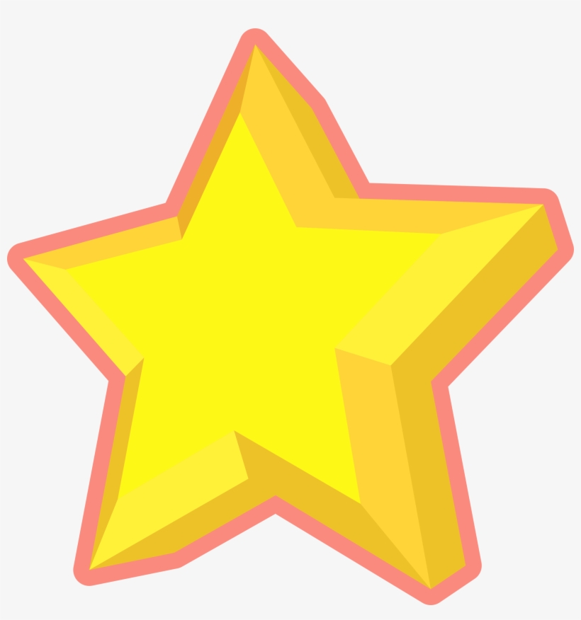 3d Star - Clip Art 3d Star, transparent png