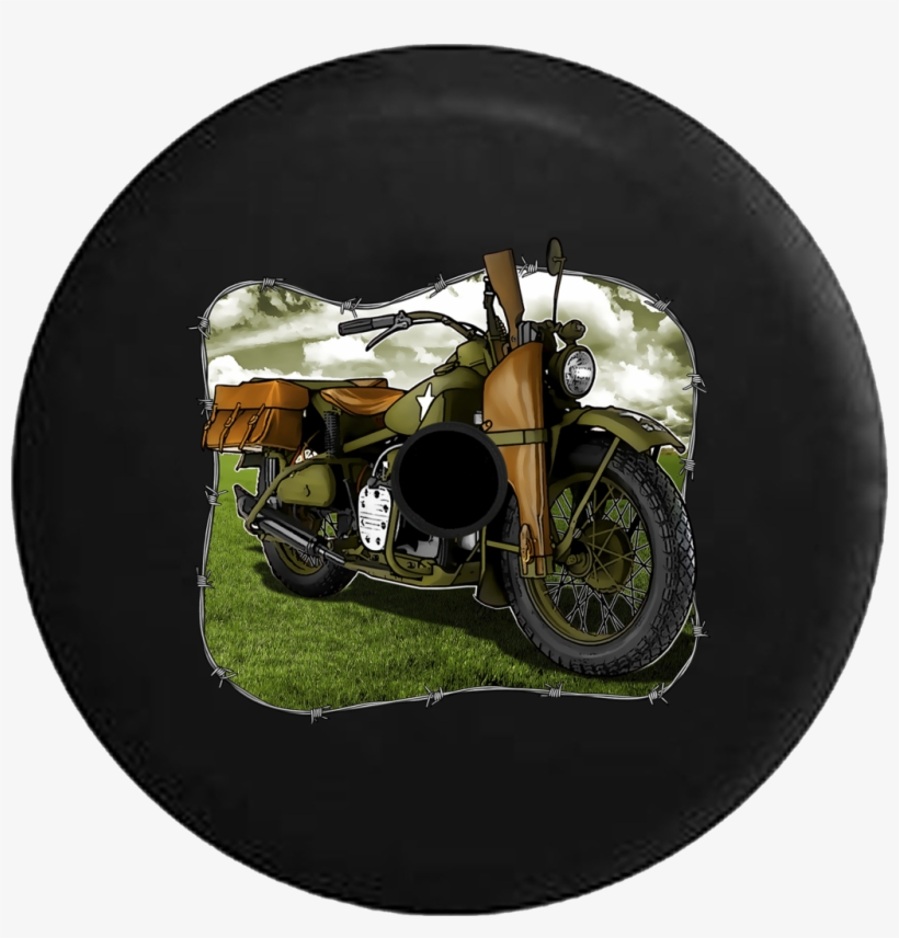 Jeep Wrangler Jl Backup Camera Day Vintage Military - Image_tshirts Shotgun Bike Mens Printed T-shirt Motorcycle, transparent png