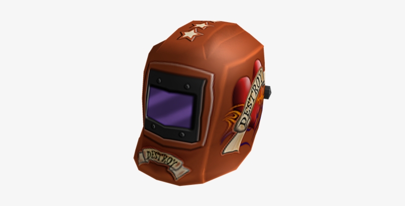 Ironic Welder's Mask - Welding Helmet, transparent png