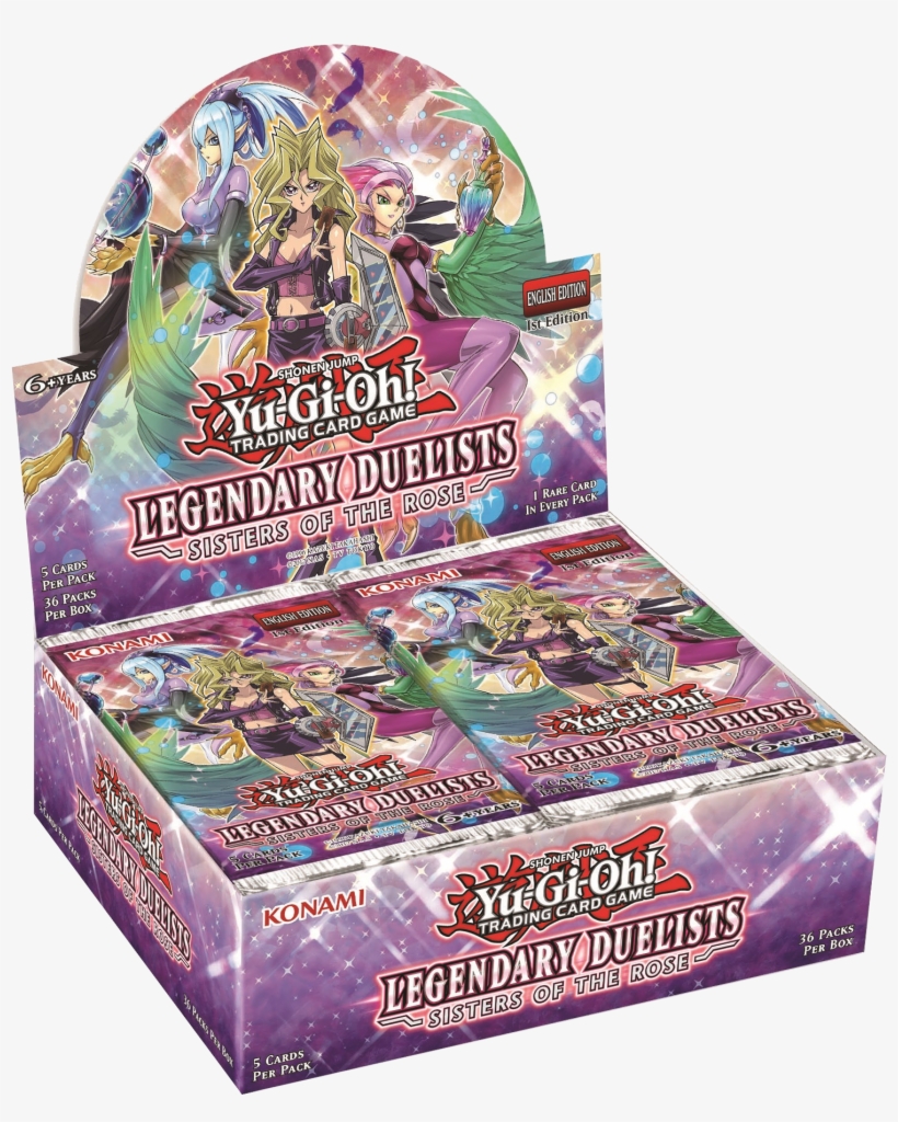 Yu Gi Oh Legendary Duelist Sisters Of The Rose Display, transparent png