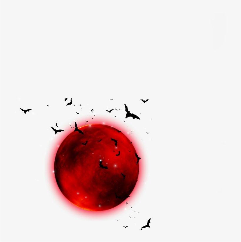 Redmoon Bats Halloween Ftestickers, transparent png