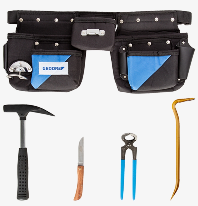 Tool Set @work, 6 Pieces, transparent png