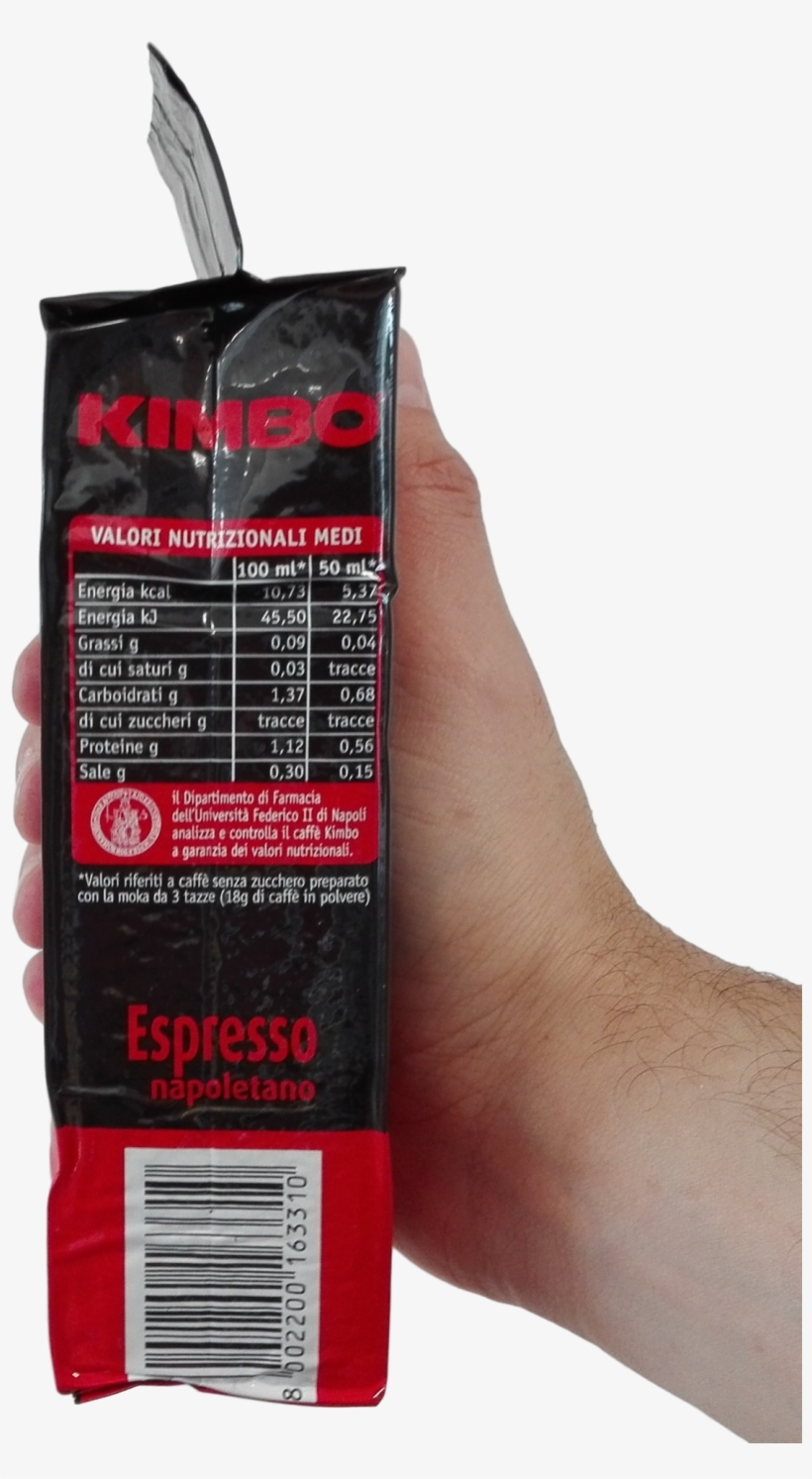 Kimbo Ground Coffee Gr 250 Espresso Napoletano X, transparent png