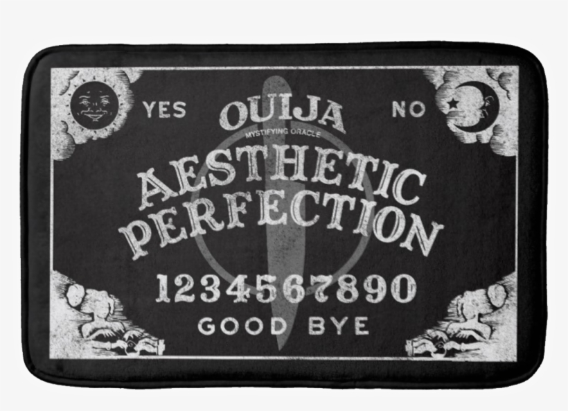Aesthetic Perfection Ouija Bathmat, transparent png