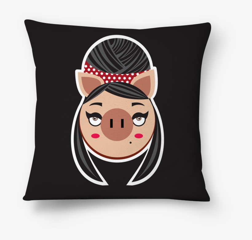 Almofada Pig Winehouse De Shailon Macielna, transparent png