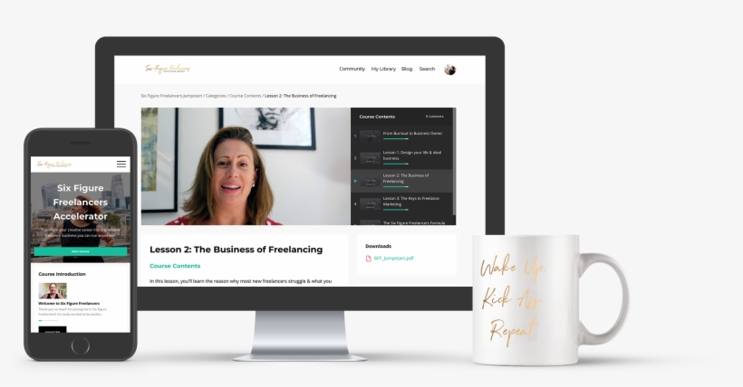 What's Inside The Six Figure Freelancers Accelerator, transparent png