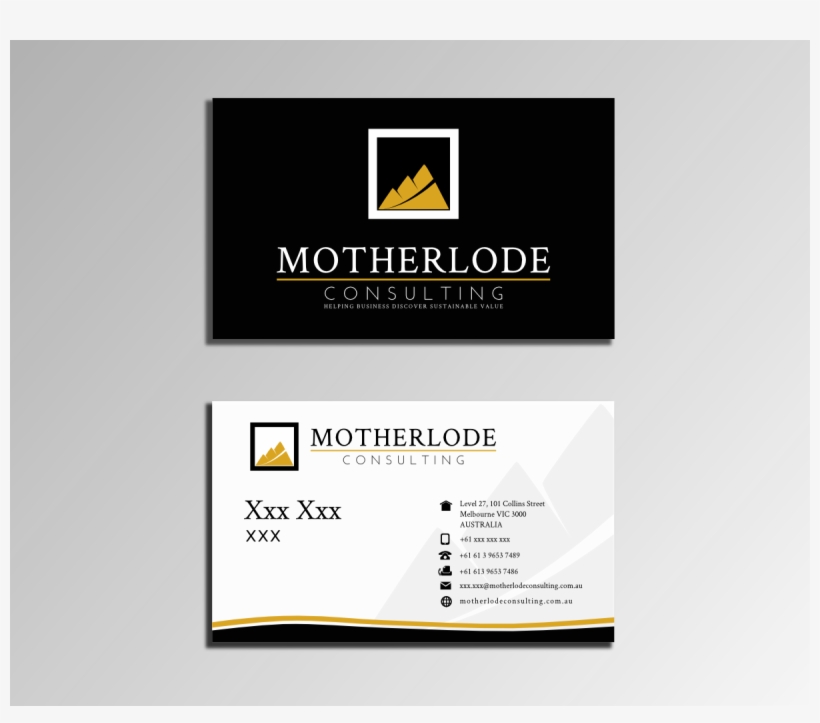 Business Card Design By Vgb For This Project, transparent png