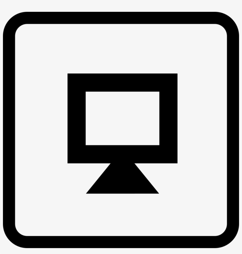Monitor Square Button Comments, transparent png
