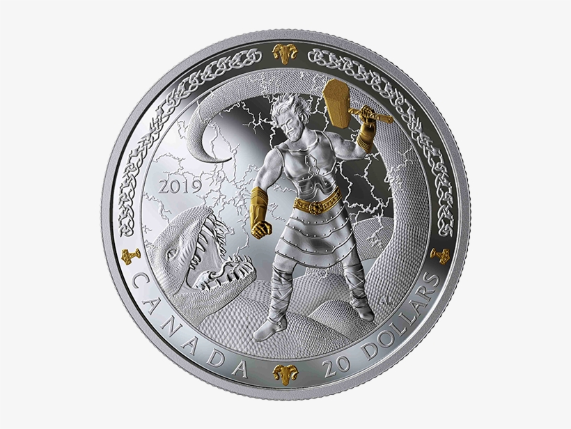 Pure Silver Gold-plated Coin, transparent png