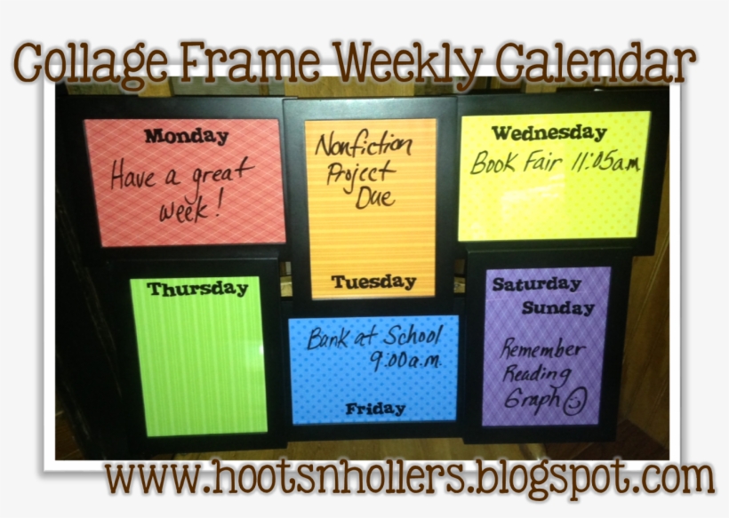 I've Seen These Dry Erase Collage Frames All Over The, transparent png