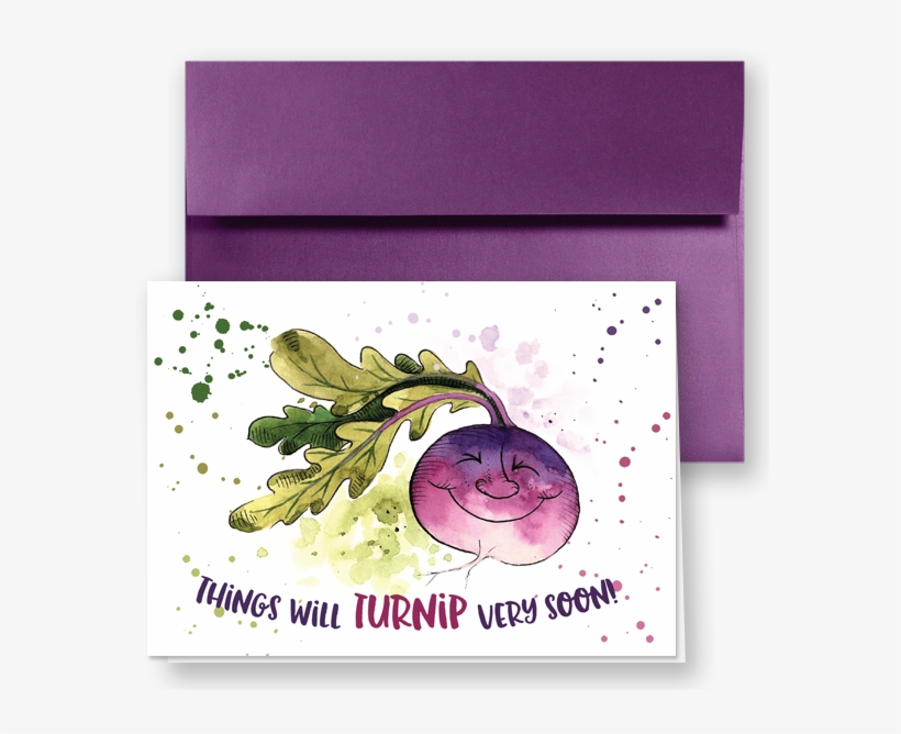 Turnip Pun Watercolor, transparent png