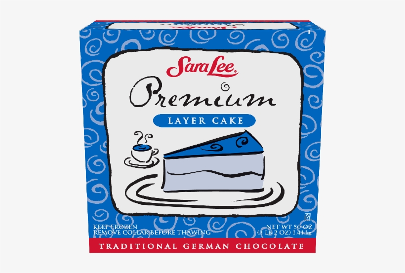 Sara Lee Round Traditional German Chocolate Premium, transparent png