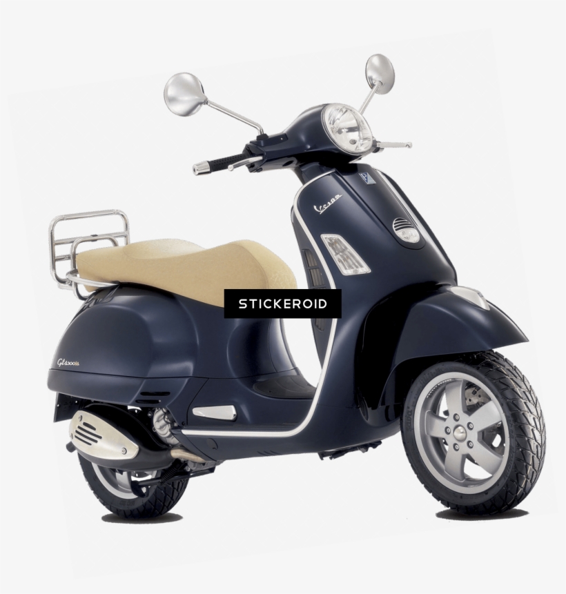 Scooter Vespa, transparent png