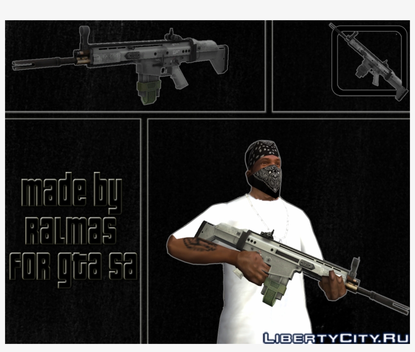 Ружейный Мод Scar-h Из Call Of Duty Modern Warfare, transparent png