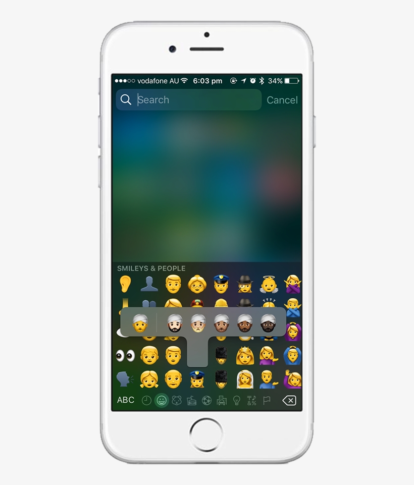 Ios 10 Beta 5 New Emoji Tweaked, transparent png