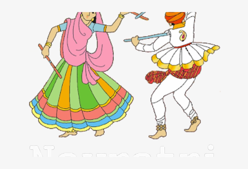 Dancing Clipart Navratri, transparent png