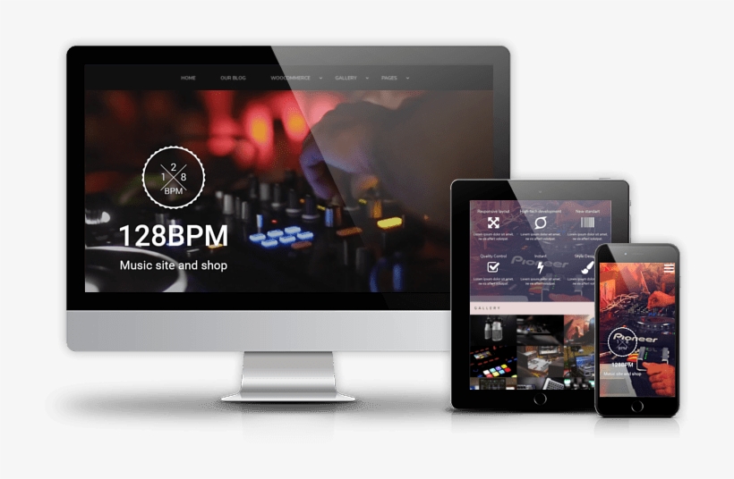 Wordpress Music Theme, transparent png