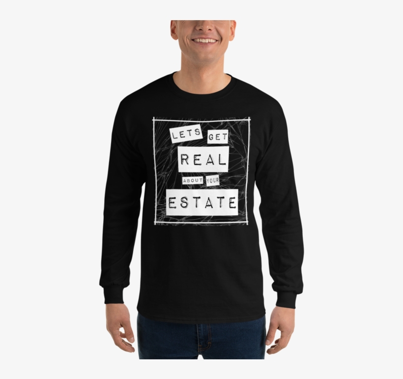 Get Real Caffeine Molecules Long Sleeve T-shirt, transparent png