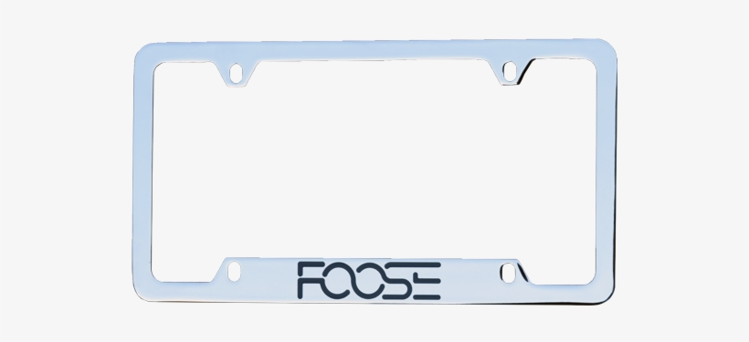 Foose License Plate Frame, transparent png