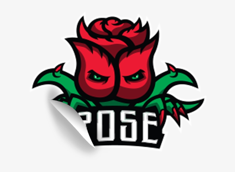 Rose Clan Sticker, transparent png