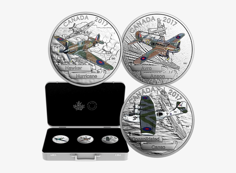 Pure Silver 3-coin Subscription Aircraft Of The Second, transparent png