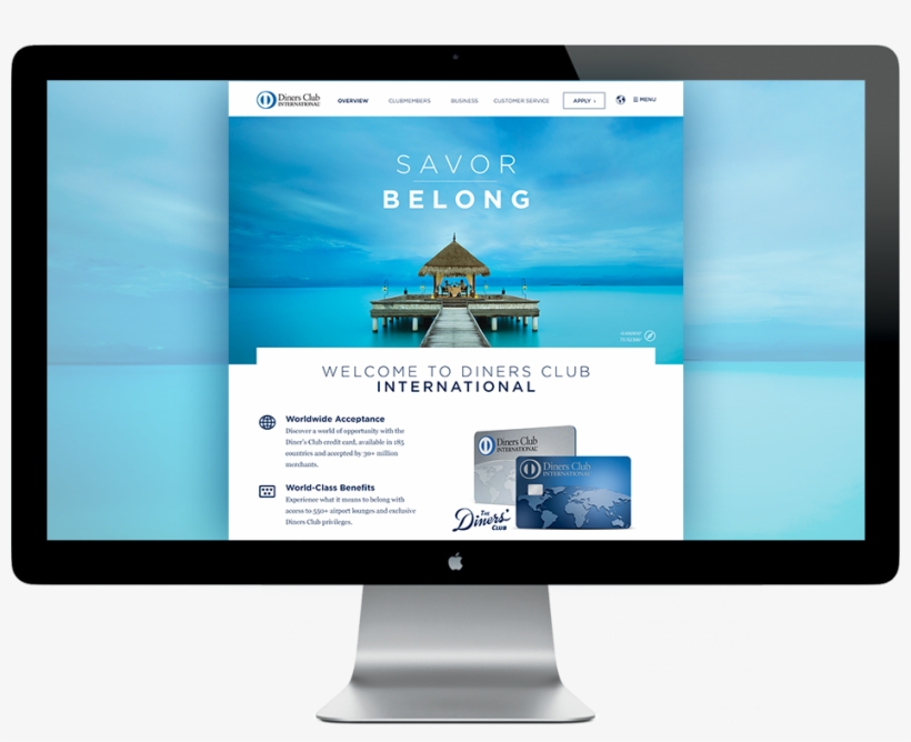 In 2015, Diners Club Asked Us To Re-skin Their International, transparent png