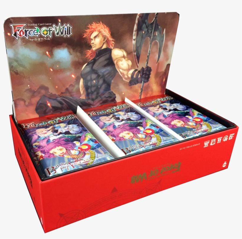 Force Of Will A4 Booster Display Battle For Attoractia, transparent png