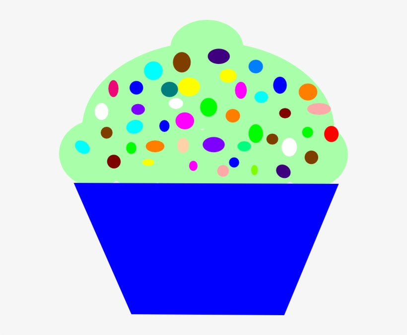 Cupcake Greenni Svg Clip Arts 582 X 596 Px, transparent png