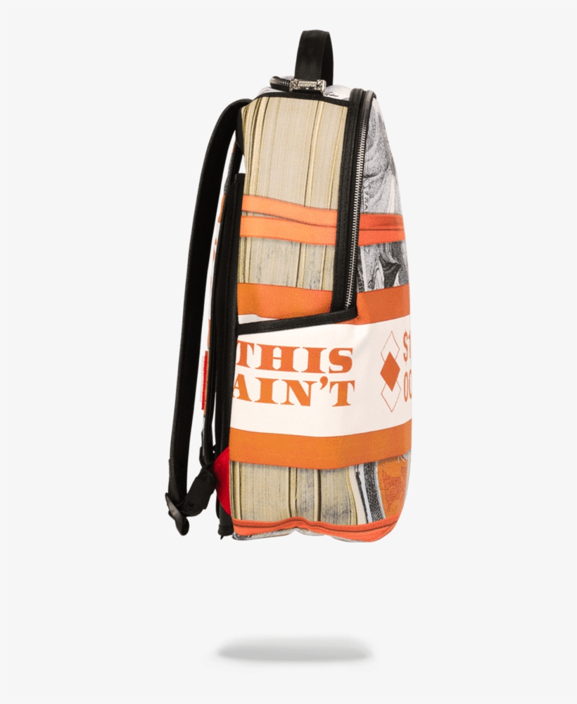 Sprayground- Jacquees Money Bands Backpack, transparent png