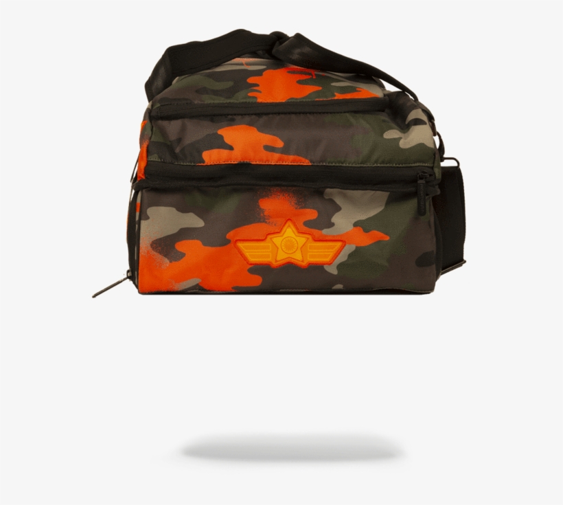 Sprayground- Jacquees Army Sneaker Duffle Duffle, transparent png