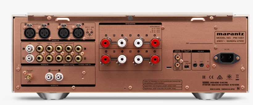 In Order To Tackle Noise, Marantz Has Kept This Amplifier, transparent png