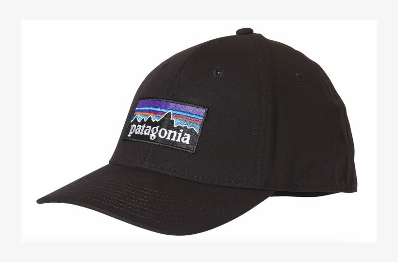 Patagonia P-6 Logo Stretch Fit Cap, transparent png