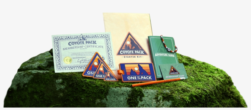 Coyote Pack Starter Kit Items, transparent png