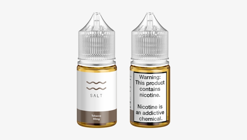Salt- Tobacco 30ml, transparent png