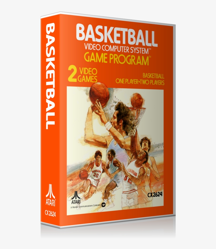 Basketball Atari 2600 Game Cover To Fit A Ugc Style, transparent png