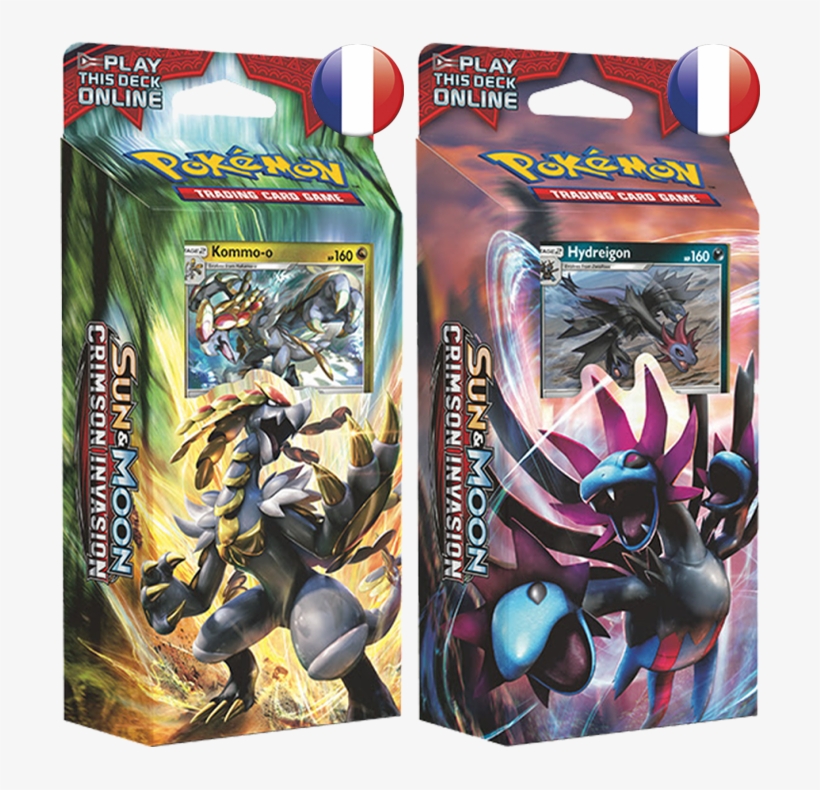 Les 2 Decks À Thème Pokémon Invasion Carmin, transparent png