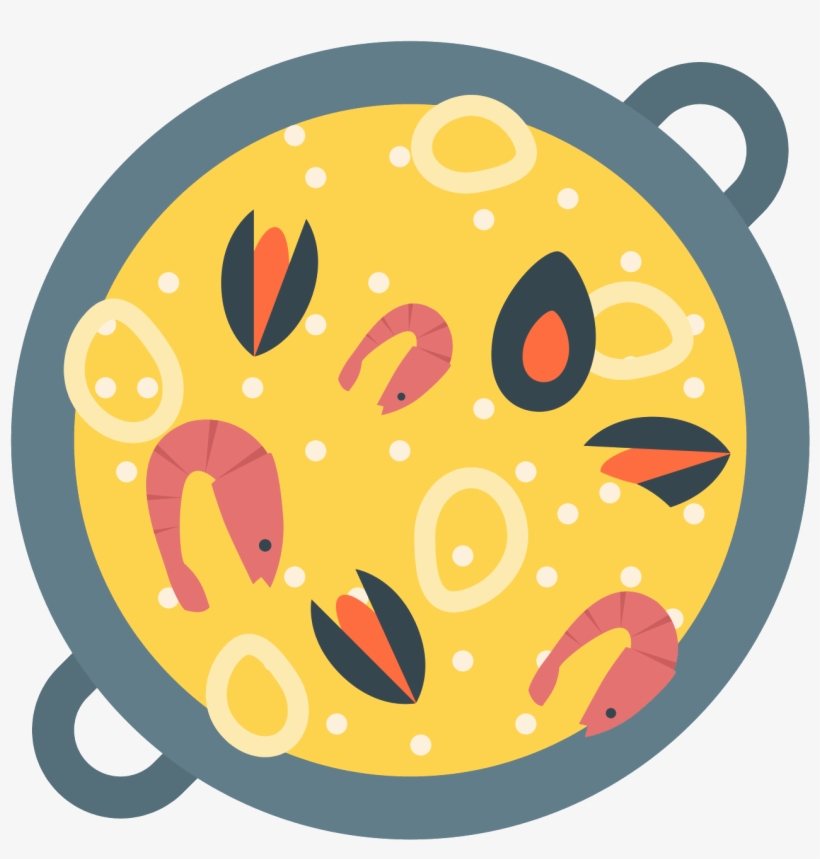 Paella, transparent png
