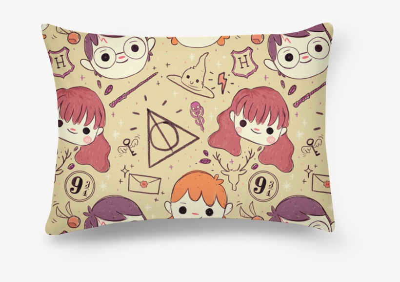 Almofada Retangular Harry Potter De Vitor Martinsna, transparent png